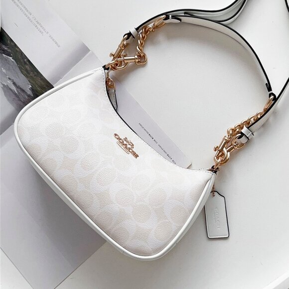 Coach Handbags - NWT coach Teri Shoulder Bag In Signature Canvas CA548